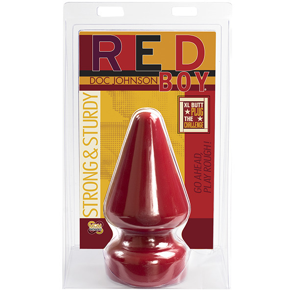 Red Boy The Challenge Butt Plug (Doc Johnson) by www.whimzieme.com