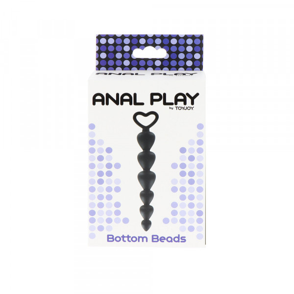 ToyJoy Anal Play Bottom Beads Black (Toy Joy Sex Toys) by www.whimzieme.com