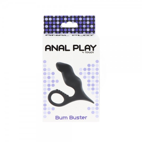 ToyJoy Anal Play Bum Buster Prostate Massager Black (Toy Joy Sex Toys) by www.whimzieme.com