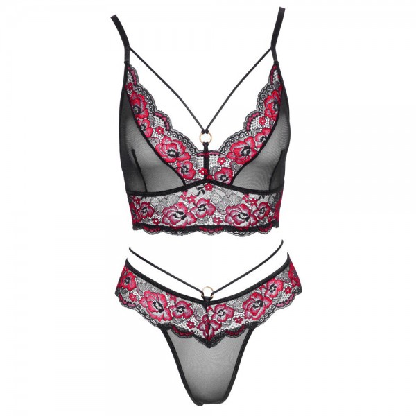 Cottelli Matching Lace Bra And String (Cottelli Collection) by www.whimzieme.com