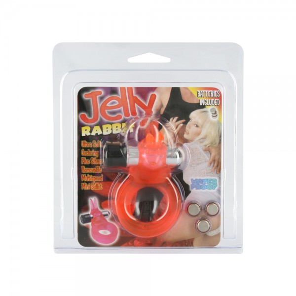 Jelly Rabbit Vibrating Cock Ring (Seven Creations) by www.whimzieme.com