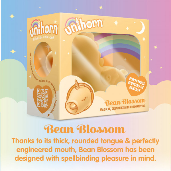 Unihorn Bean Blossom Flickering Tongue Unicorn Vibe (Creative Conceptions) by www.whimzieme.com