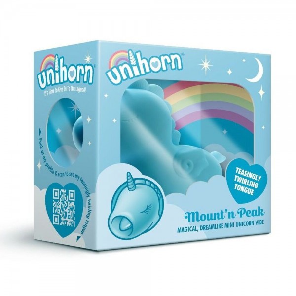 Unihorn Mountn Peak Twirling Tongue Unicorn Vibe (Creative Conceptions) by www.whimzieme.com