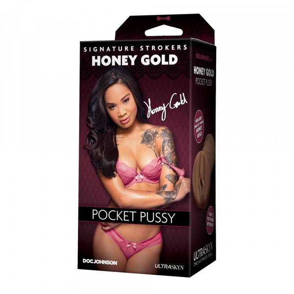 Signature Strokers Honey Gold Pocket Pussy (Doc Johnson) by www.whimzieme.com