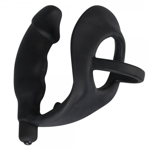 Black Velvets Cock Ring And Vibrating Anal Plug (You2Toys) by www.whimzieme.com
