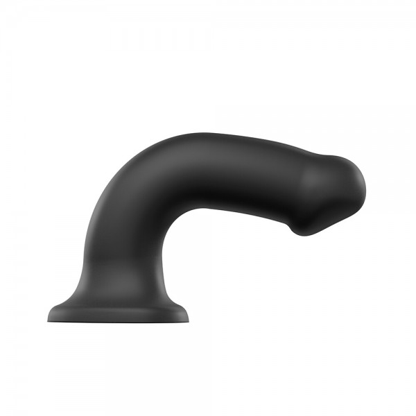 Strap On Me Silicone Dual Density Bendable Dildo Large Black (Strap On Me) by www.whimzieme.com