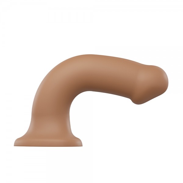Strap On Me Silicone Dual Density Bendable Dildo Small Caramel (Strap On Me) by www.whimzieme.com
