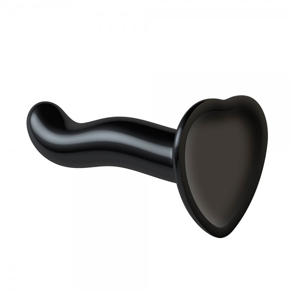 Strap On Me Prostate and G Spot Curved Dildo Small Black (Strap On Me) by www.whimzieme.com