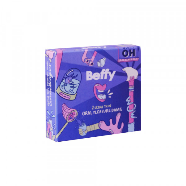 Beffy Ultra Thin Oral Pleasure Dams 2 Pieces (Various Drug Stores) by www.whimzieme.com