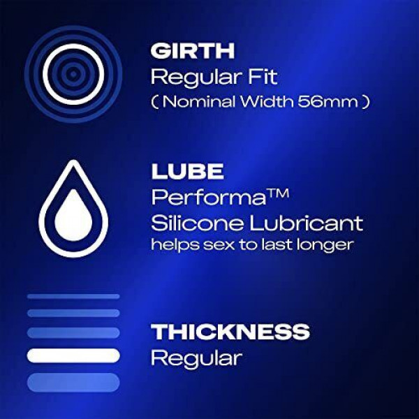 Durex Extended Pleasure Regular Fit Condoms 12 Pack (Durex Condoms) by www.whimzieme.com