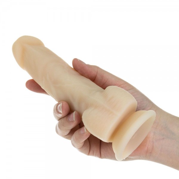 Naked Addiction 7 Inch Rotating and Vibrating Dong (BMS Enterprises) by www.whimzieme.com