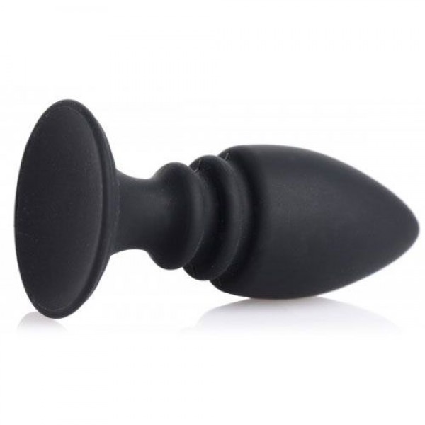 Strict Male Cock Ring Harness with Silicone Anal Plug (XR Brands) by www.whimzieme.com
