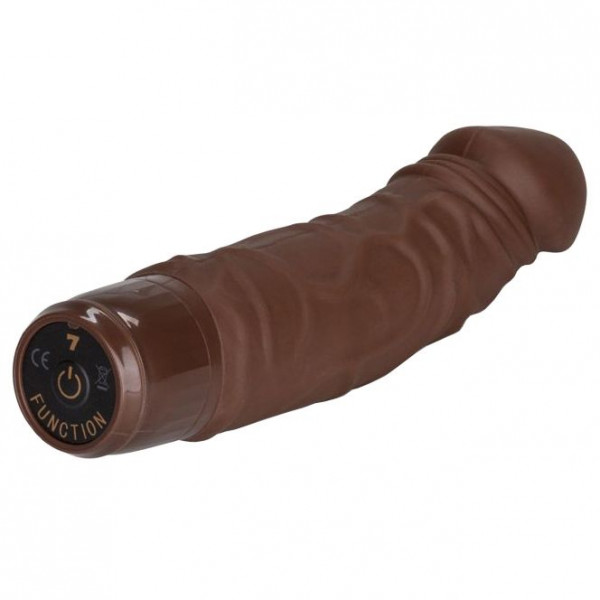 Stud Silicone Woody Flesh Brown Vibrator (California Exotic) by www.whimzieme.com