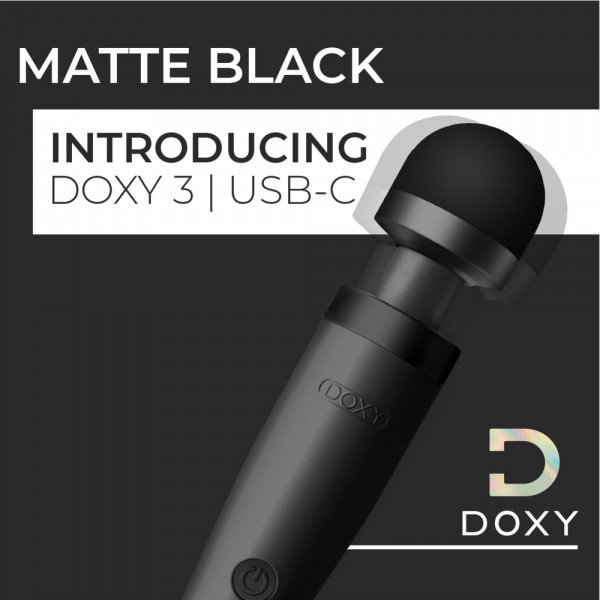Doxy Wand 3 Black USB Powered (Doxy Wand Massagers) by www.whimzieme.com