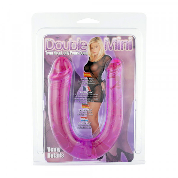 Double Mini Twin Head Jelly Penis Dildo (Seven Creations) by www.whimzieme.com