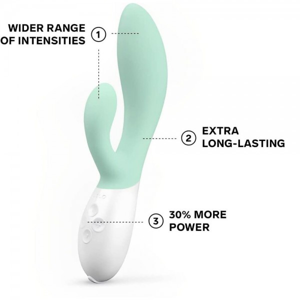 Lelo Ina 3 Dual Action Massager Seaweed (Lelo) by www.whimzieme.com