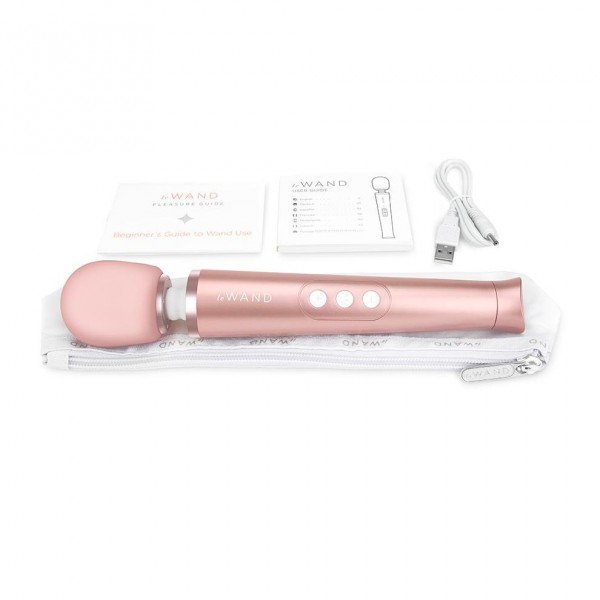 Le Wand Petite Gold Travel Rechargeable Wand (Le Wand) by www.whimzieme.com