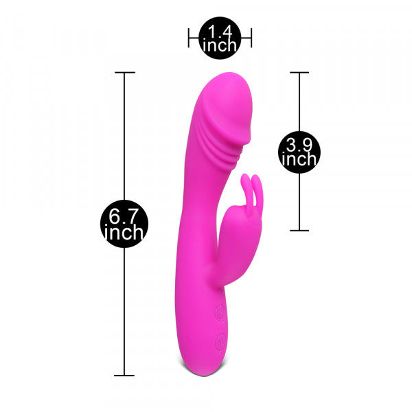 12 speed Rabbit Vibrator Purple (Various Toy Brands) by www.whimzieme.com