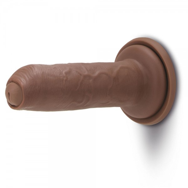 Me You Us Uncut Ultra Cock 6 Inch Dildo Flesh Brown (Me You Us) by www.whimzieme.com