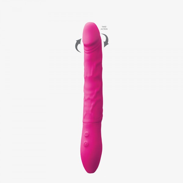 Inya Rechargeable Petite Twister Vibe Pink (NS Novelties) by www.whimzieme.com