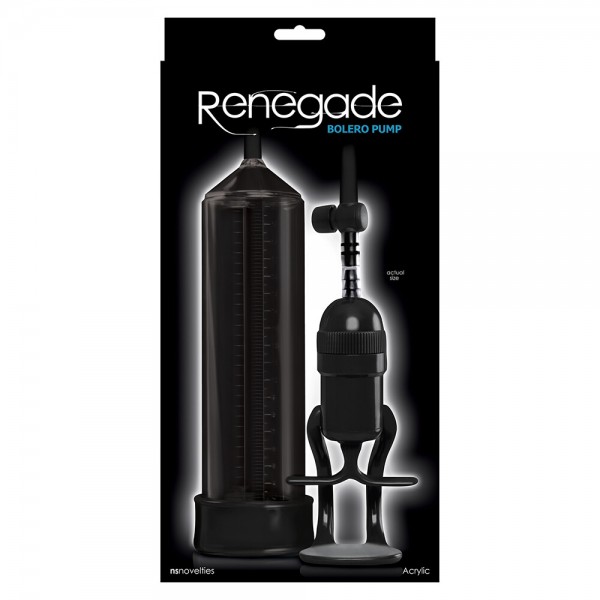 Renegade Bolero Pump Black (NS Novelties) by www.whimzieme.com