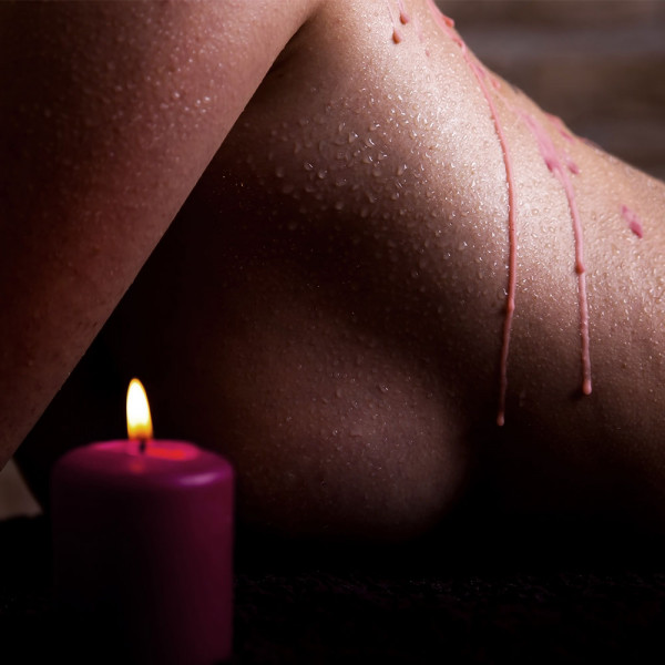 Ouch Wax Play Candle Rose Scented (Shots Toys) by www.whimzieme.com