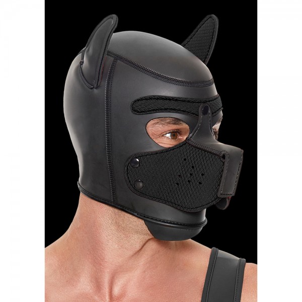 Neoprene Puppy Mask Puppy Play (Shots Toys) by www.whimzieme.com