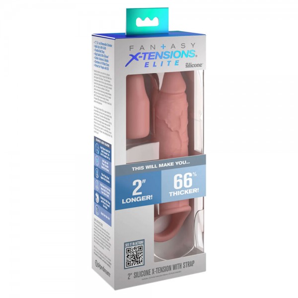 XTensions Elite 2 Inch Penis Extender With Strap (PipeDream) by www.whimzieme.com