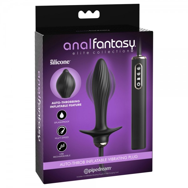 Pipedream Anal Fantasy Auto Throb Inflatable Vibrating Plug (PipeDream) by www.whimzieme.com