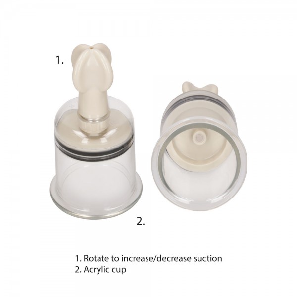 Pumped Nipple Suction Set Large (Shots Toys) by www.whimzieme.com