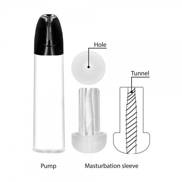 Pumped Rechargeable Smart Cyber Pump (Shots Toys) by www.whimzieme.com