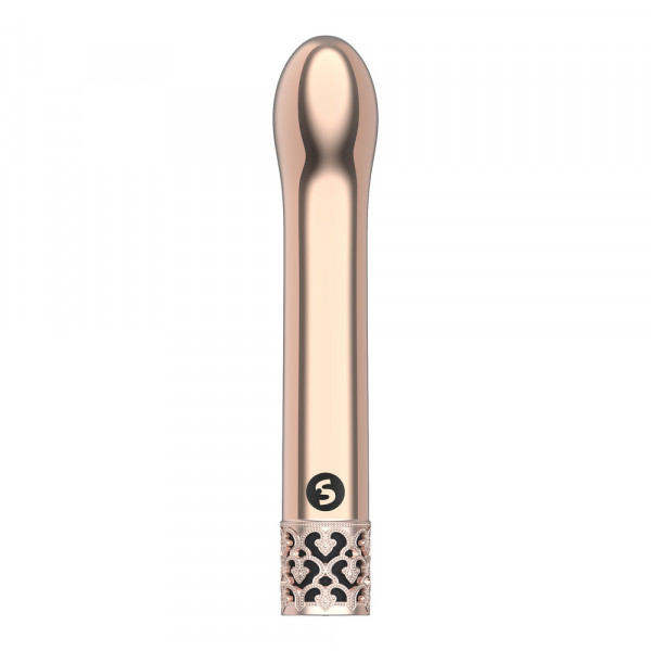 Royal Gems Jewel Rechargeable G Spot Bullet Rose Gold (Shots Toys) by www.whimzieme.com
