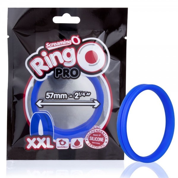 Screaming O RingO Pro XXL Cock Ring Blue (Screaming O) by www.whimzieme.com