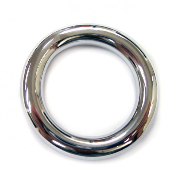 Rouge Stainless Steel Round Cock Ring 40mm (Rouge Garments) by www.whimzieme.com