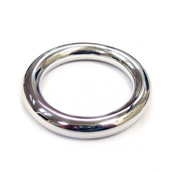 Rouge Stainless Steel Round Cock Ring 45mm (Rouge Garments) by www.whimzieme.com