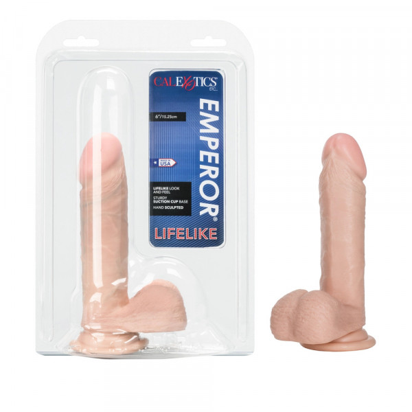 Emperor 6 Inch Life Like Dildo Ivory (California Exotic) by www.whimzieme.com