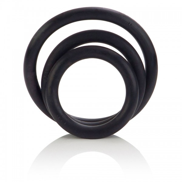 3 Piece Rubber Ring Set (California Exotic) by www.whimzieme.com