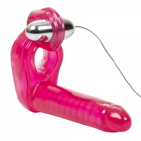 Ultimate Triple Stimulator Vibrating Cock Ring With Dong (California Exotic) by www.whimzieme.com