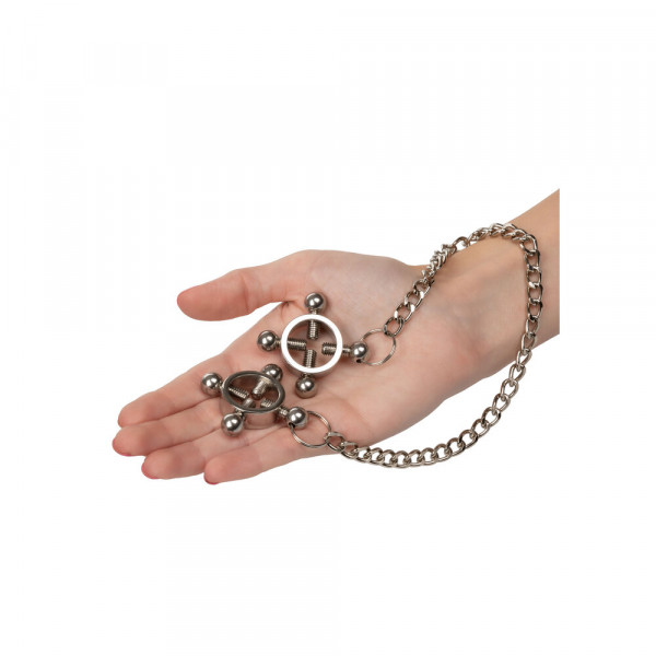 Nipple Grips 4 Point Nipple Press With Chain (California Exotic) by www.whimzieme.com