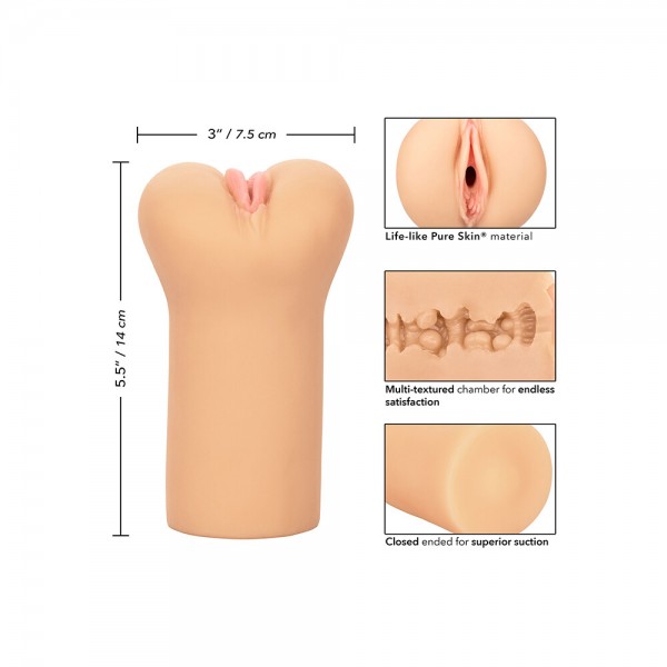 Boundless Vulva Masturbator Flesh Pink (California Exotic) by www.whimzieme.com