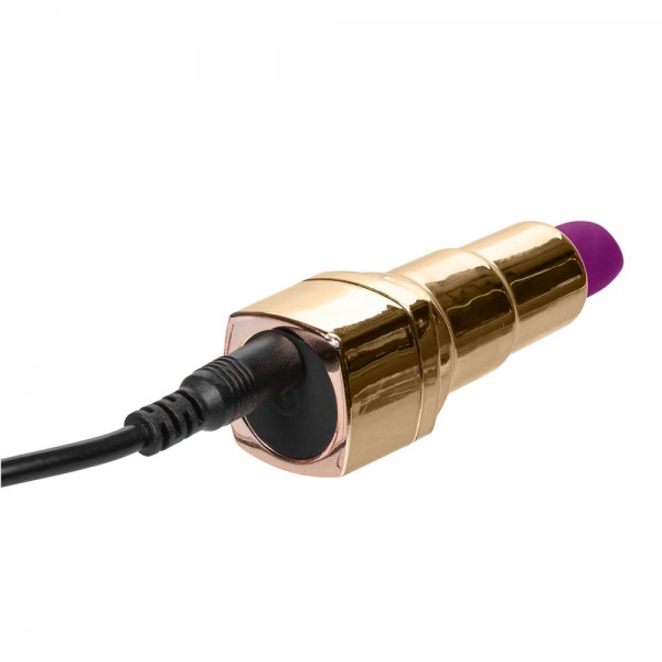 Naughty Bits Bad Bitch Rechargeable Lipstick Vibrator (California Exotic) by www.whimzieme.com