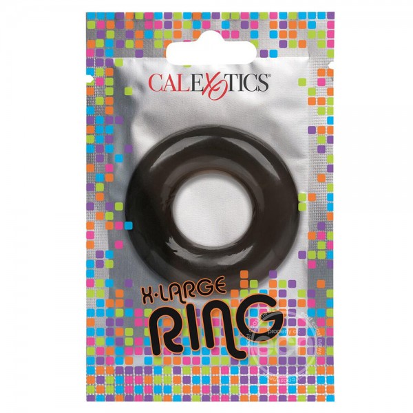Foil Pack XL Cock Ring Black (California Exotic) by www.whimzieme.com