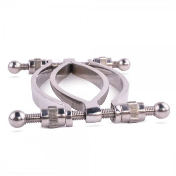 Stainless Steel Pussy Clamp (Shots Toys) by www.whimzieme.com