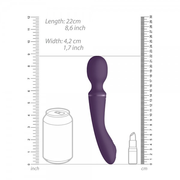 Vive Enora Double Ended Rechargeable Wand (Shots Toys) by www.whimzieme.com