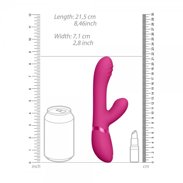 Vive Tani Finger Motion With Pulse Wave Vibrator Pink (Shots Toys) by www.whimzieme.com
