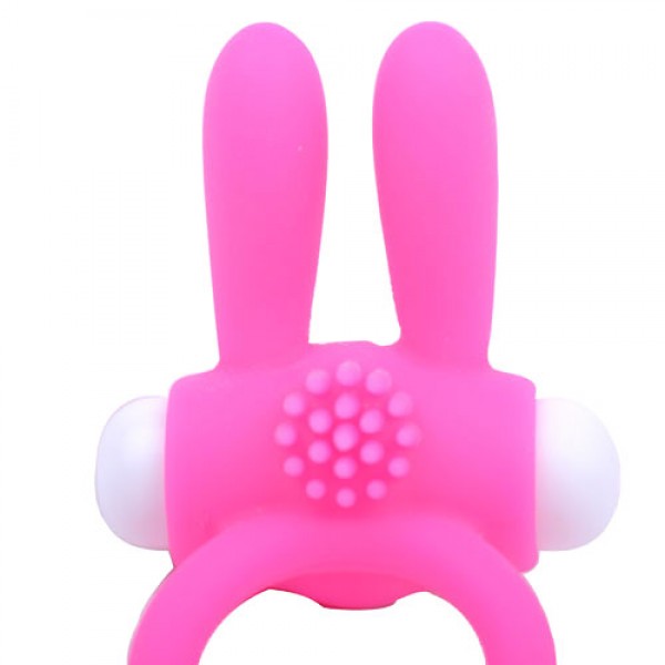 Cockring With Rabbit Ears Pink (Various Toy Brands) by www.whimzieme.com
