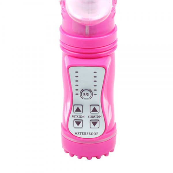 Pink Rabbit Vibrator With Thrusting Motion (Various Toy Brands) by www.whimzieme.com